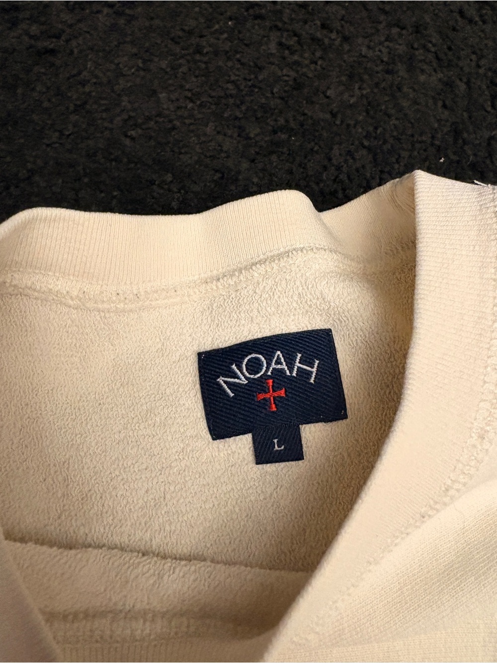 Noah Cream Crewneck Sweatshirt - Picture 5 of 11